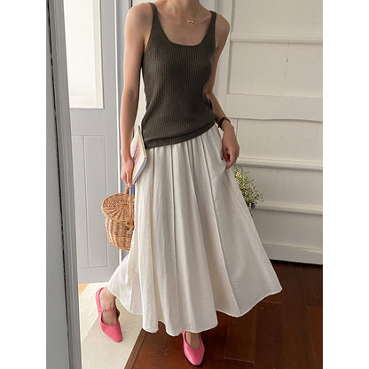 Damen Bluse Puffärmel Knöpfe Norvielle - Norvielle