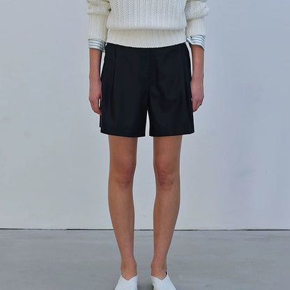 Damen Hotpants Hochbund Praktische Taschen Norvielle