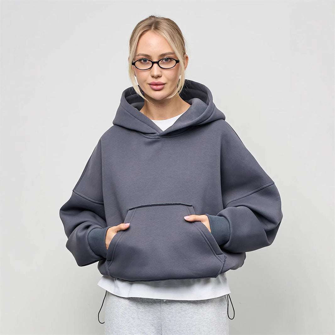 Damen Oversized Kapuzenpullover Bequem Norvielle