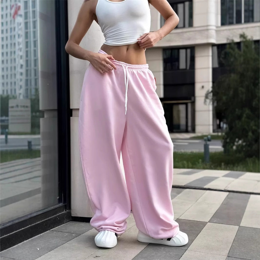 Damen Sweatpants Hochbund Mit Taschen Norvielle