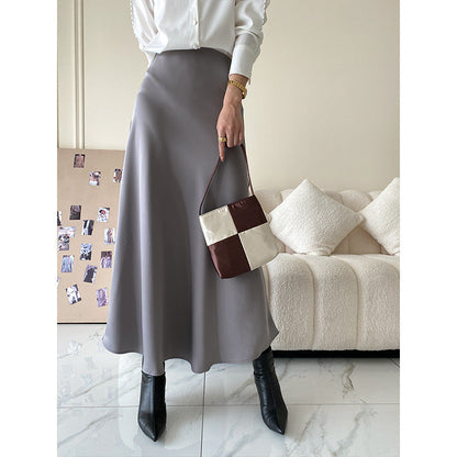 Damen Hemd Voluminöser Kragen Elegantes Design Weiß - Norvielle