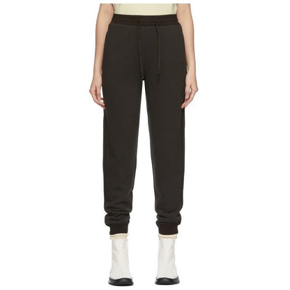 Damen Freizeithose Elastischer Bund Bequem Schwarz - Norvielle