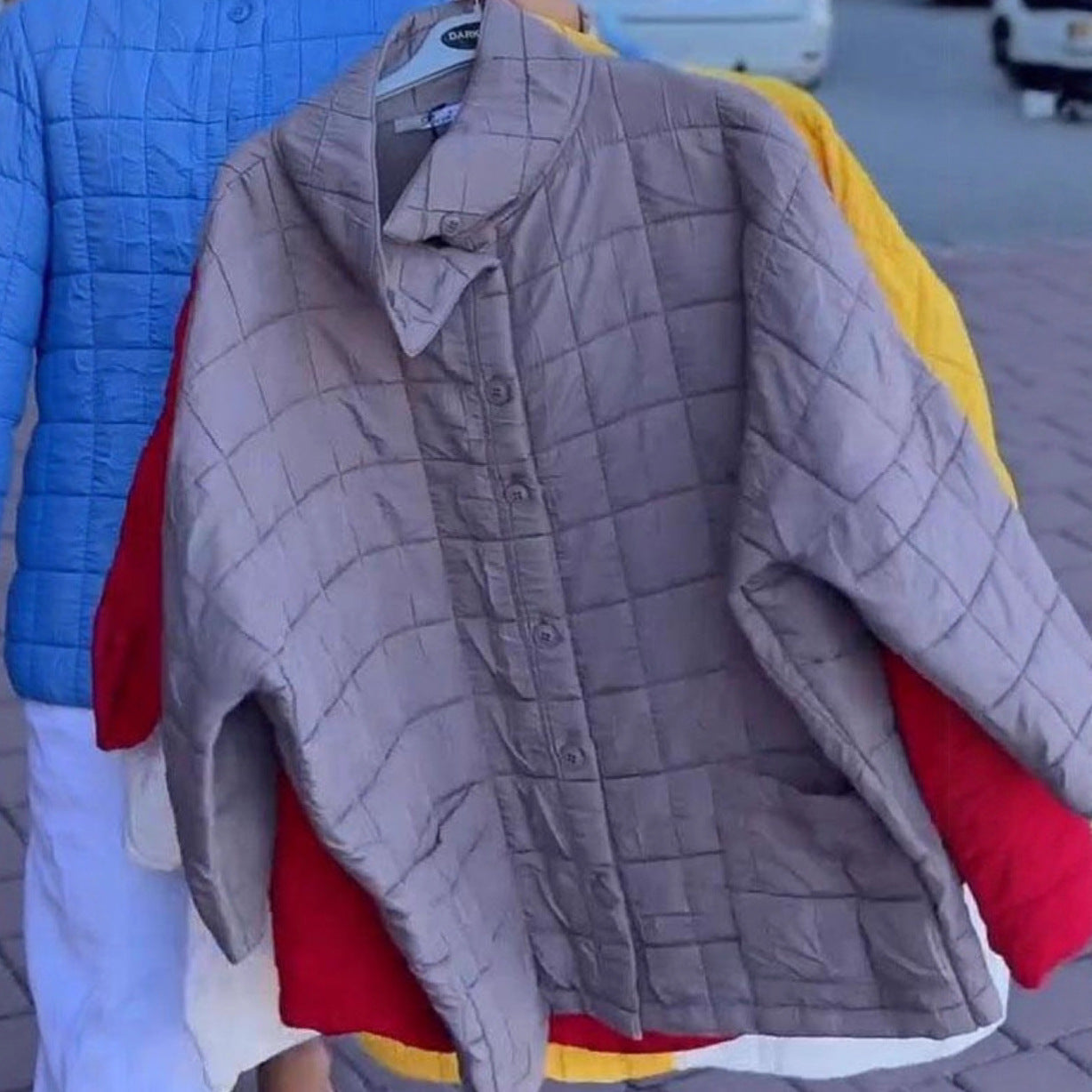 Damen Winterjacke Gesteppt Leicht Norvielle