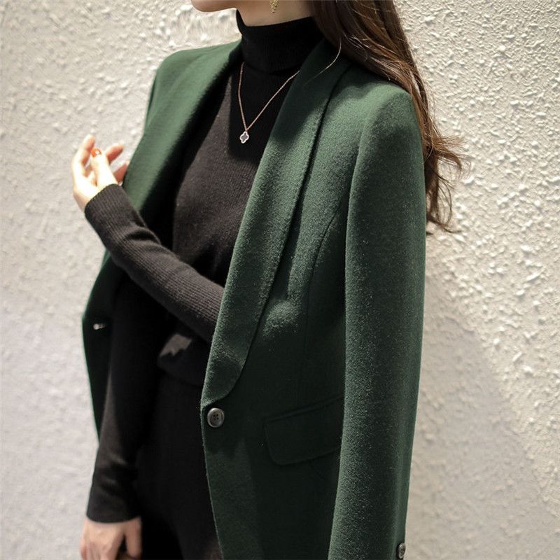 Damen Blazer mit Revers Elegant