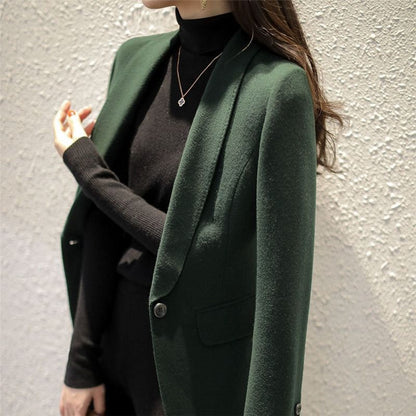Damen Blazer mit Revers Elegant