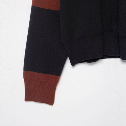 Damen Poloshirt Pullover Überschnittene Schultern Norvielle