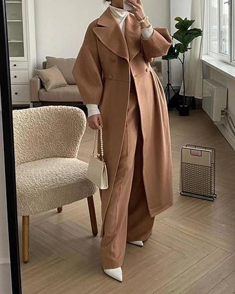 Damen Trenchcoat Tailliert Seiden Norvielle