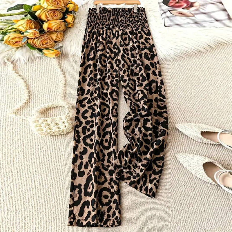 Damen Leggings Leicht Animalprint