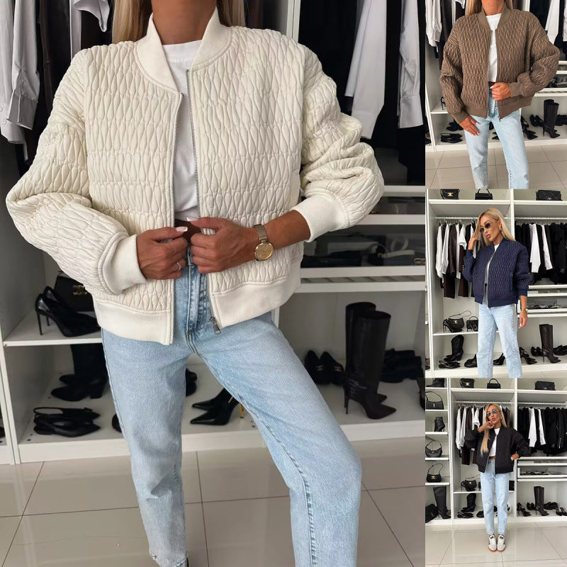 Cleora Damen Steppjacke Leicht Reißverschluss