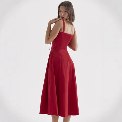 Damen Maxikleid Gerafftes Oberteil Eleganter Schnitt Norvielle