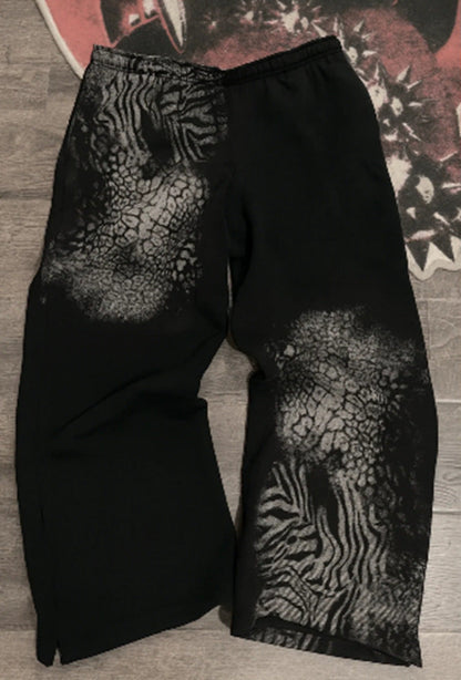Damen Freizeithose Tiermuster Norvielle