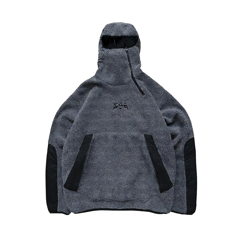 Damen Fleece-Pullover Hochkragen Praktische Taschen Norvielle - Norvielle