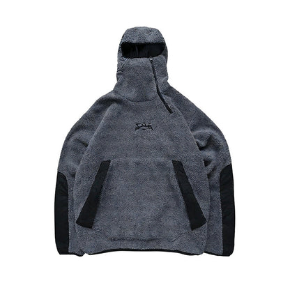 Damen Fleece-Pullover Hochkragen Praktische Taschen Norvielle - Norvielle