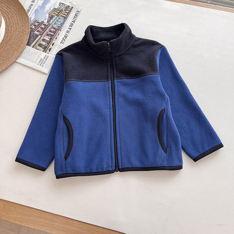 Damen Fleecejacke Hochschließend Reißverschlusstaschen Norvielle