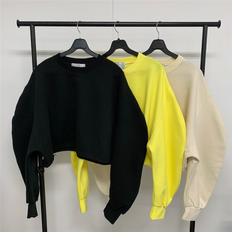 Damen Sweatshirt Voluminöse Ärmel Norvielle