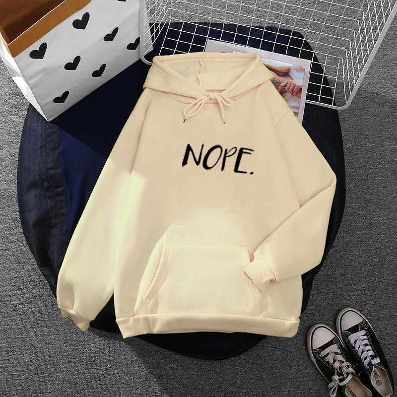 Damen Kapuzenpullover Witziger Schriftzug