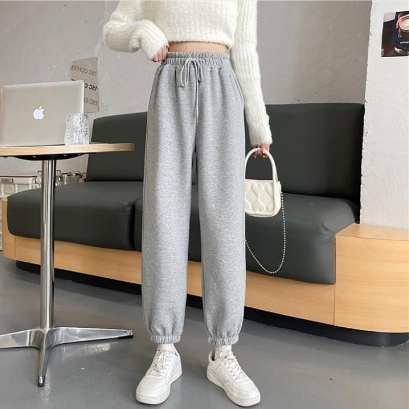 Damen Freizeithose Elastischer Bund Modern Bündchen Norvielle