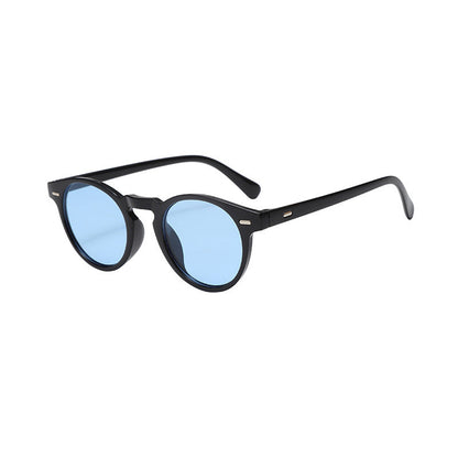 Herren Runde Sonnenbrille Polarisiert UV-Schutz