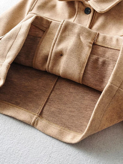 Damen Kurzjacke Modisch Taschen Norvielle