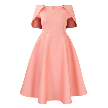 Damen Abendkleid mit Cape Dramatischer Effekt