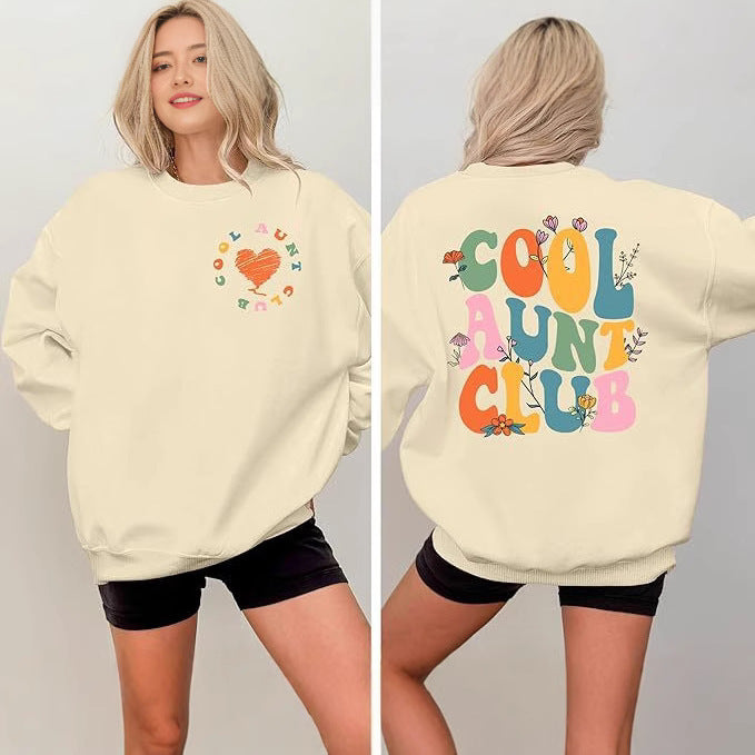 Damen Sweatshirt Lässig Norvielle