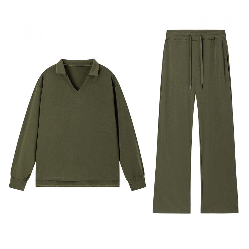 Damen Sweatshirt Hose Set Norvielle