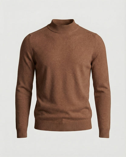 Merinowolle Rollkragenpullover