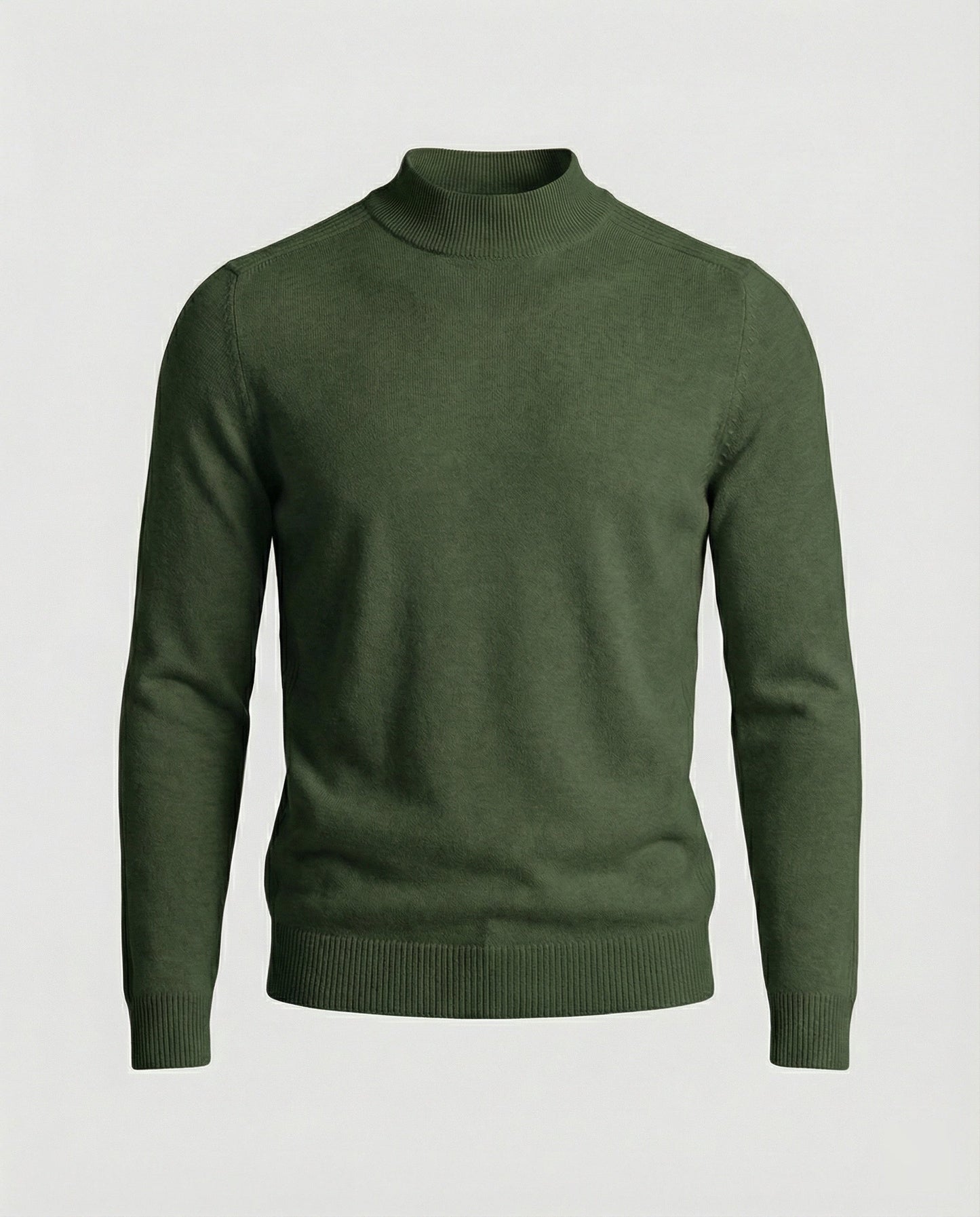 Merinowolle Rollkragenpullover