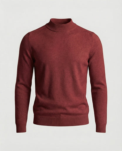 Merinowolle Rollkragenpullover