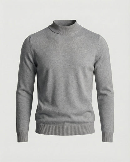 Merinowolle Rollkragenpullover