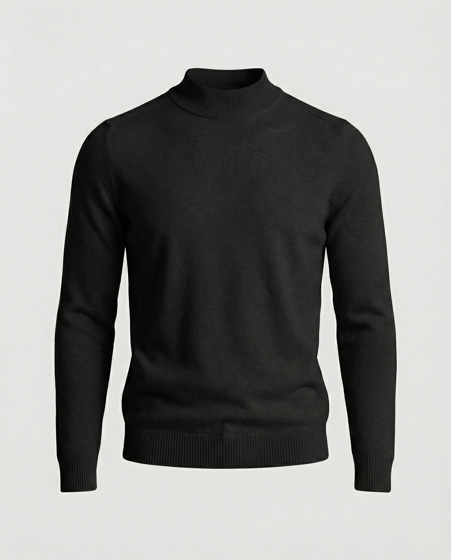 Merinowolle Rollkragenpullover