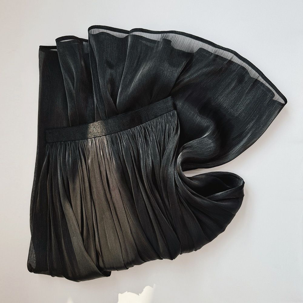 Damen Maxikleid Plissiert Norvielle