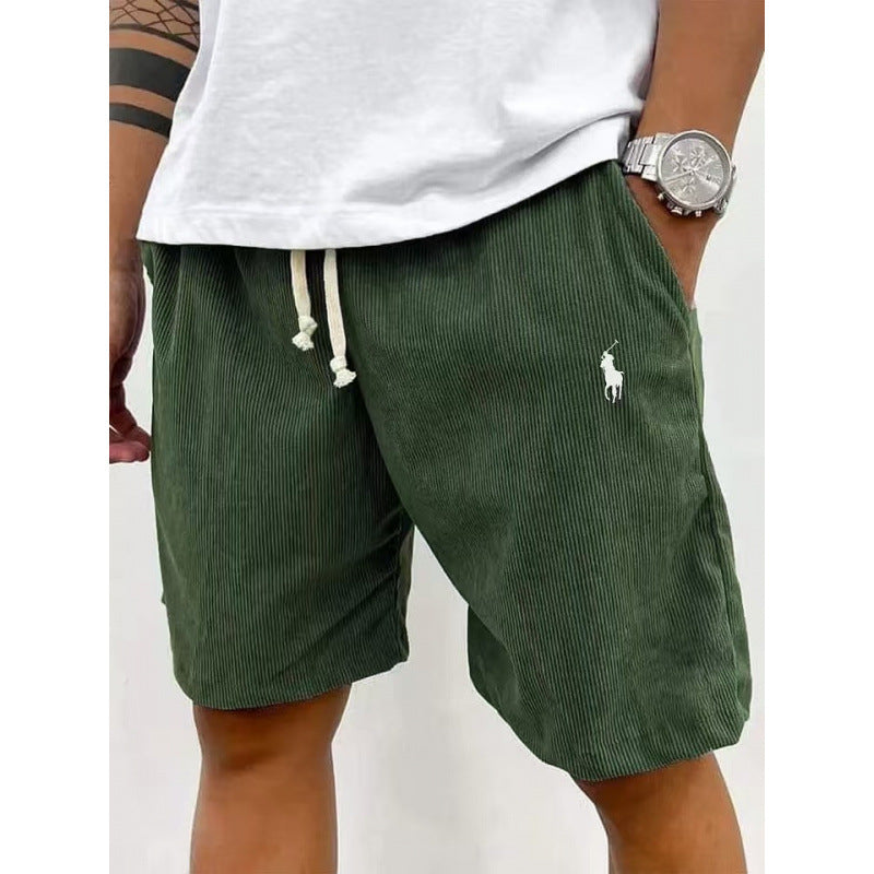 Herren Freizeithose Weiches Baumwoll-Mix Gummizug