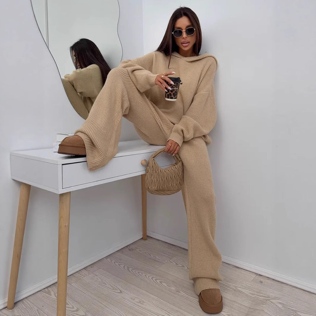 Damen Strick-Loungewear-Set Norvielle Kuschelig - Norvielle