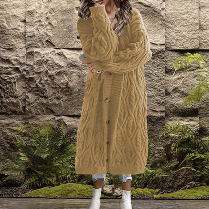 Damen Kurzjacke Grobstrick Zopfmuster Norvielle