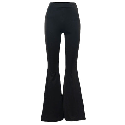 Damen Flared Leggings Hoher Bund Norvielle