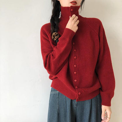 Damen Cardigan mit Knöpfen Norvielle Modell