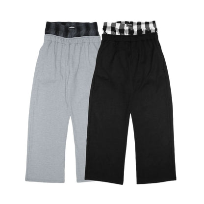 Damen Jogginghose Elastischer Bund Hochwertige Baumwolle