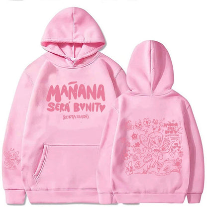 Damen Hoodie Kreativer Druck Kängurutasche
