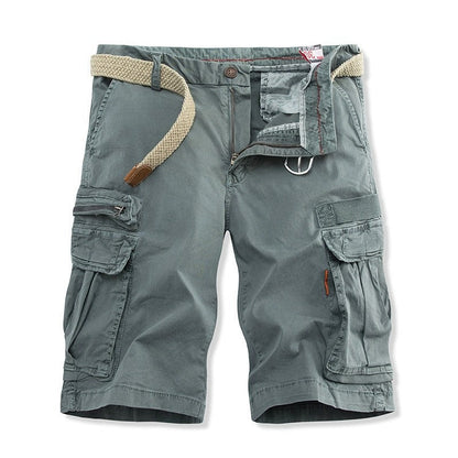 Herren Cargo-Shorts Robust Mit Multi-Taschen