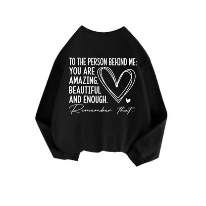 Damen Sweatshirt Inspirierendes Motiv Lässig Grün Norvielle