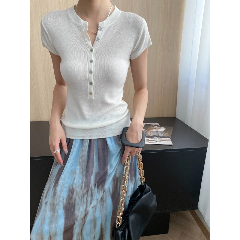 Damen Leinenhose Weites Bein Bequem Natur - Norvielle