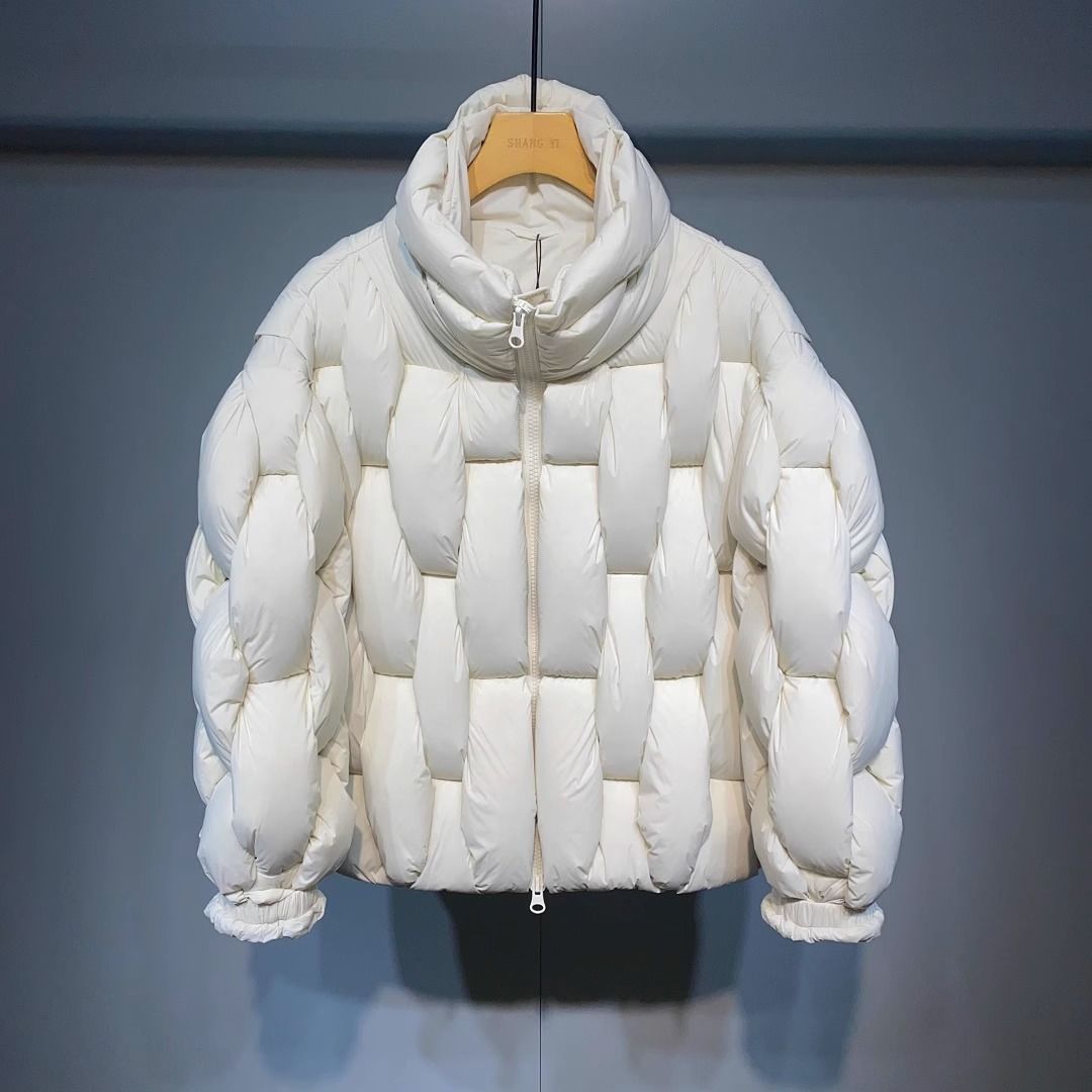 Geplüschte Pufferjacke Unisex Synthetic Füllung
