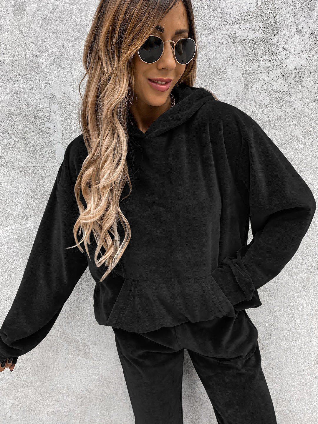 Damen Fleece Jogging Set Norvielle
