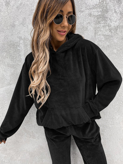 Damen Fleece Jogging Set Norvielle