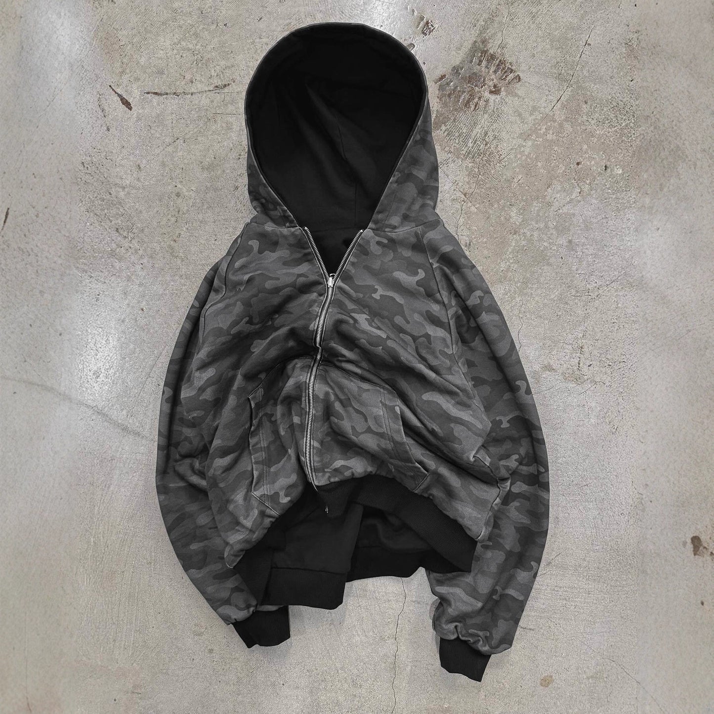 Damen Kapuzenjacke Camouflage-Design Norvielle