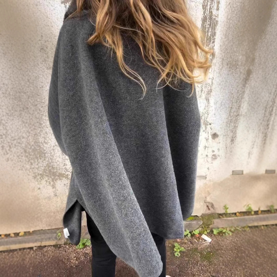 Damen Übergangsjacke Kunstpelzkragen Norvielle