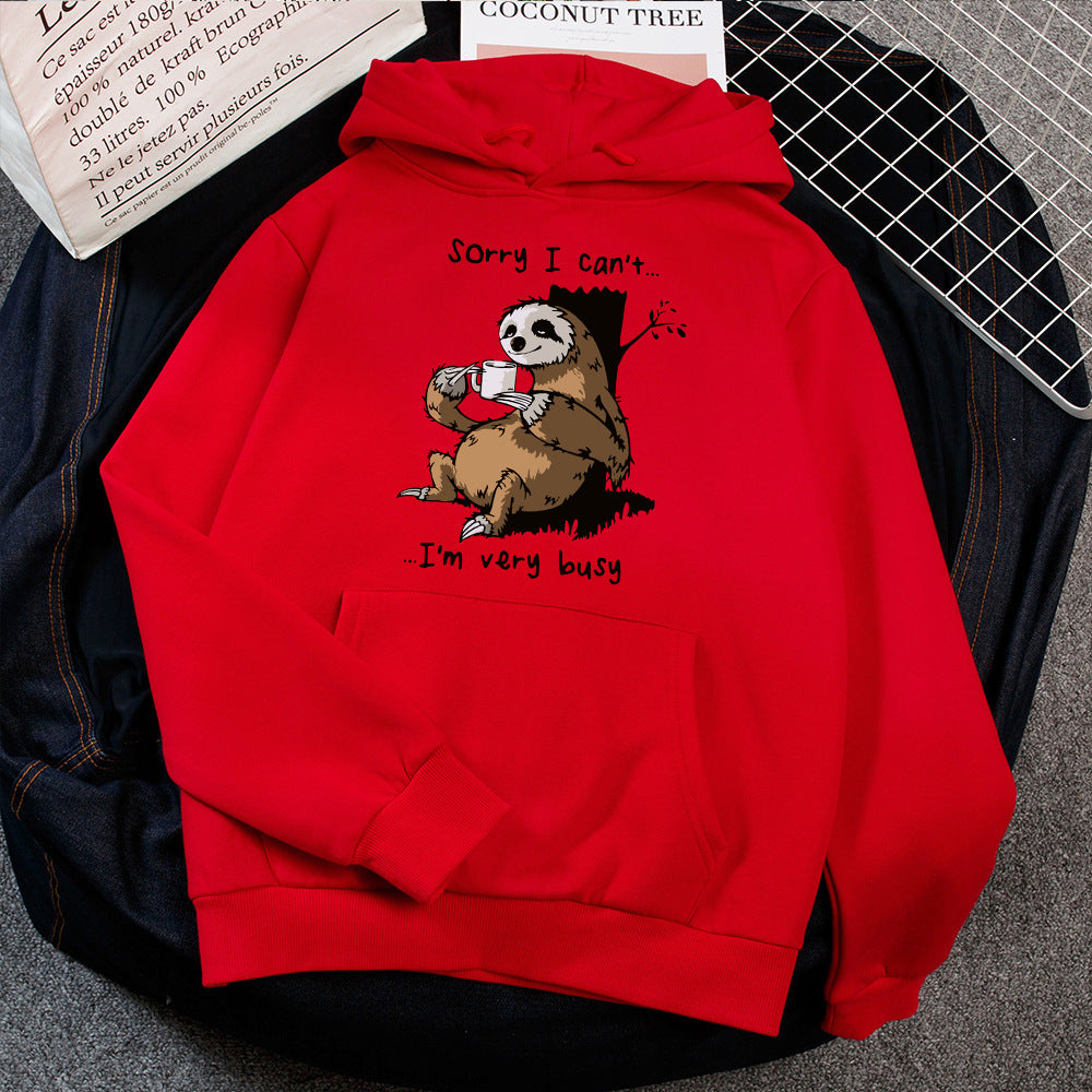 Damen Kapuzensweater Tiermotiv Weich Norvielle
