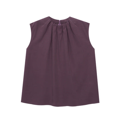 Damen Oberteil Elegantes Bluse Dekorativer Kragen Norvielle