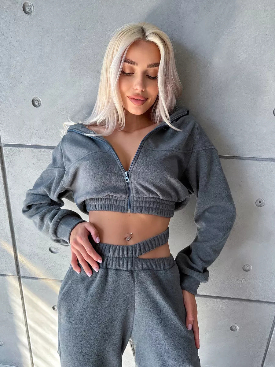 Damen Jogginganzug Sportlich Norvielle
